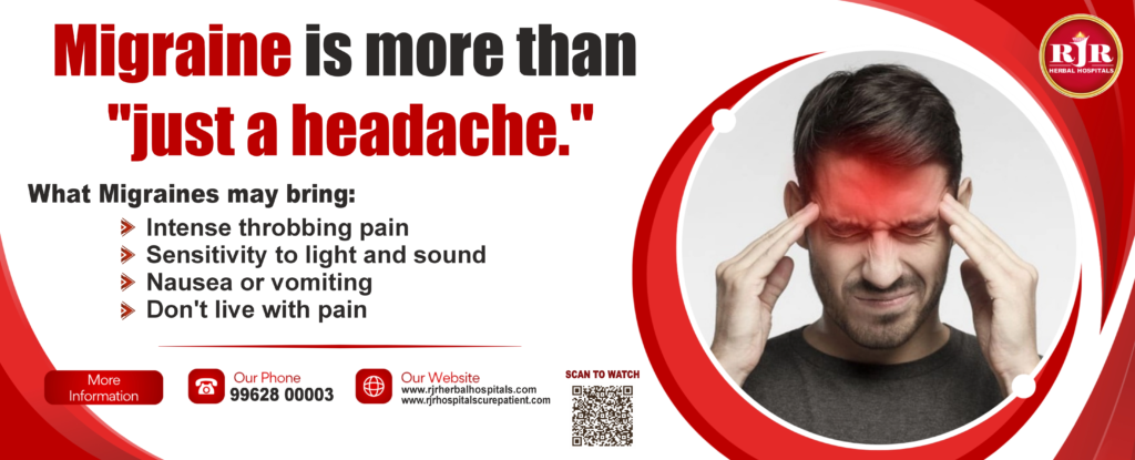 Migraine is More Than Just a Headache – Get Natural Relief with Siddha and Ayurvedic Treatment