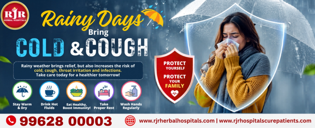 Rainy Days Bring Cold & Cough – Protect Your Health Naturally